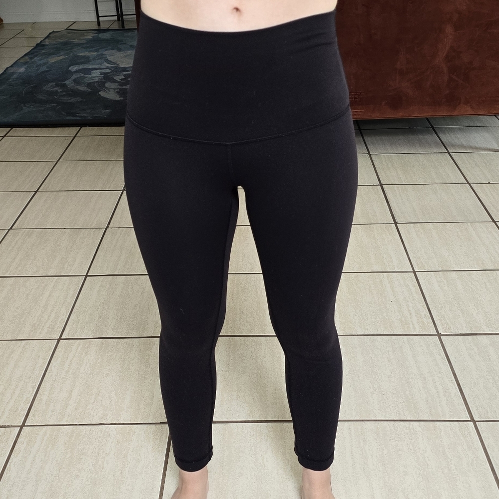 Lululemon Thick Black Athletic Leggings